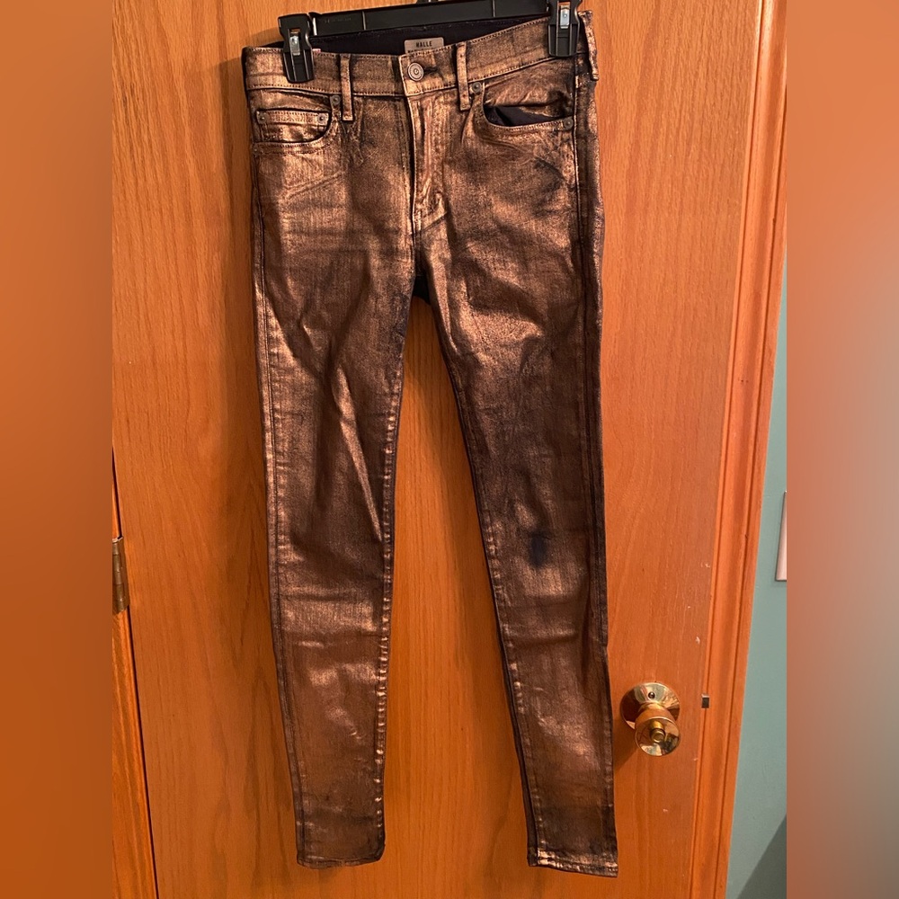 True Religion Halle mid rise super skinny jeans Sz 27